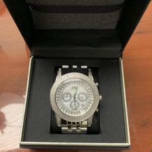 JBW Krypton Stainless Steel Men’s Watch